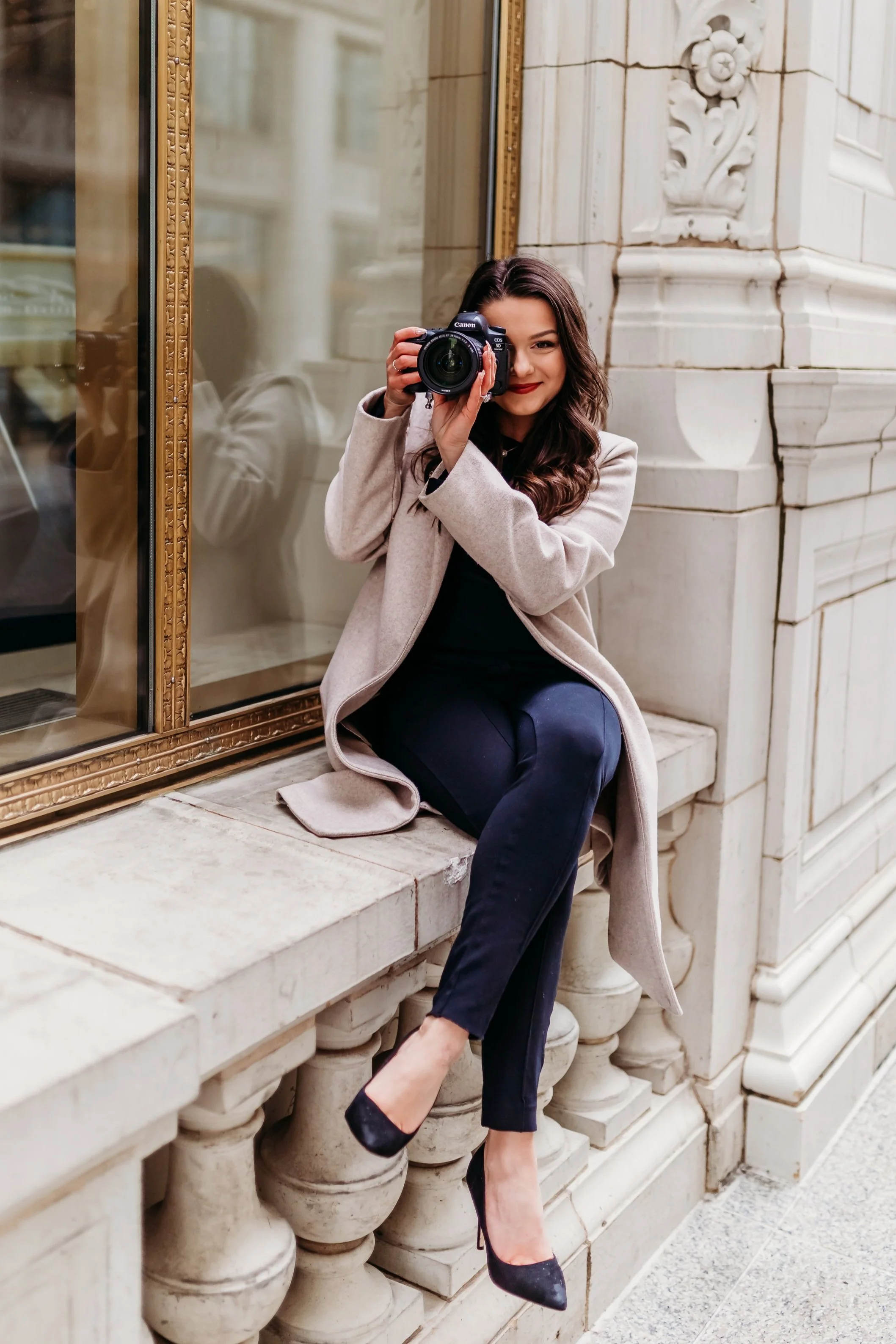 Maddison R. Downtown Grand Rapids GVSU Graduation Portraits — AES