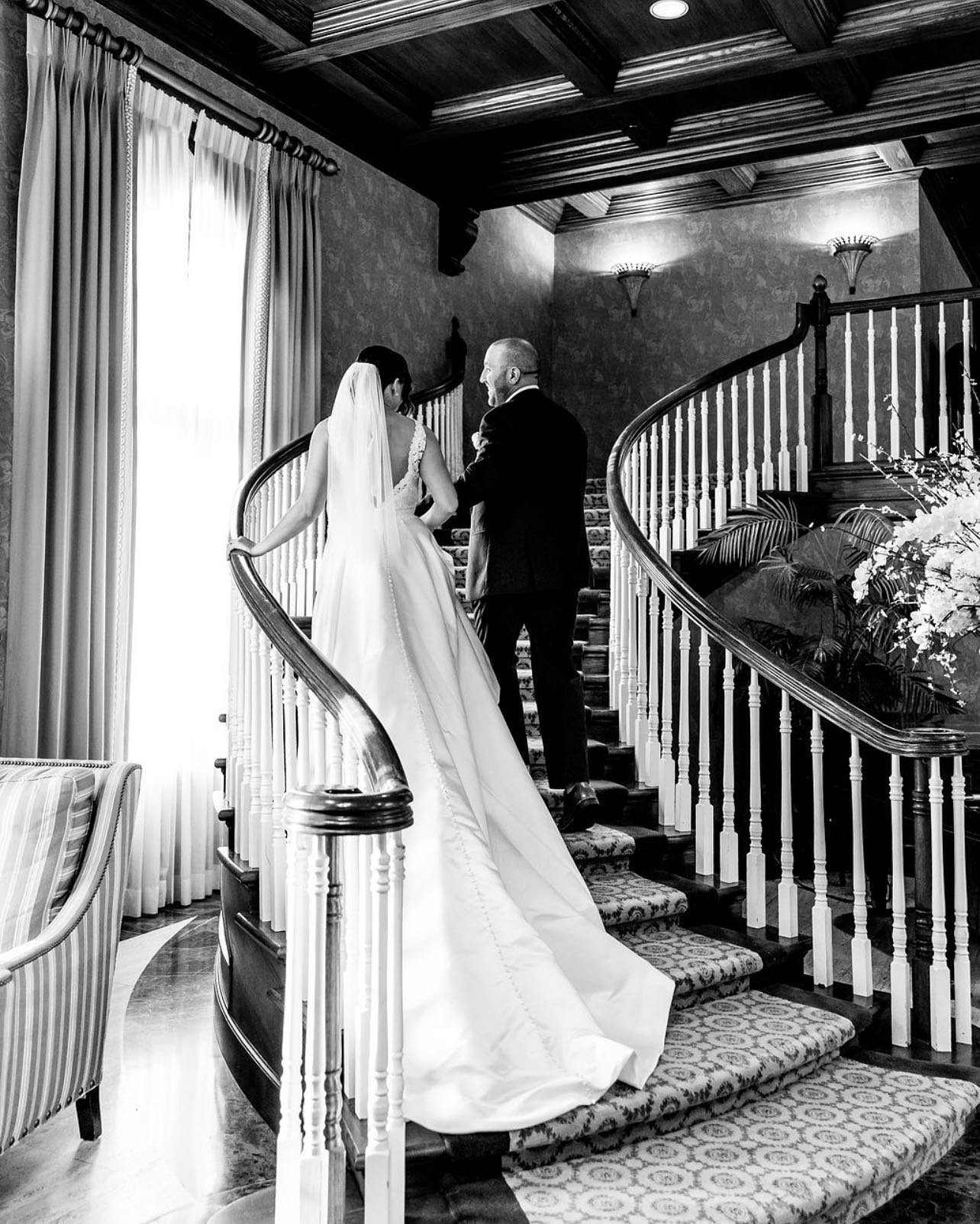 Megan &amp; Dan in black and white ✨

These two always bring the best energy and emotion to everything that they do together. I had so much fun spending the day with them as they tied the knot in front of their friends and family! 

They had truly pe