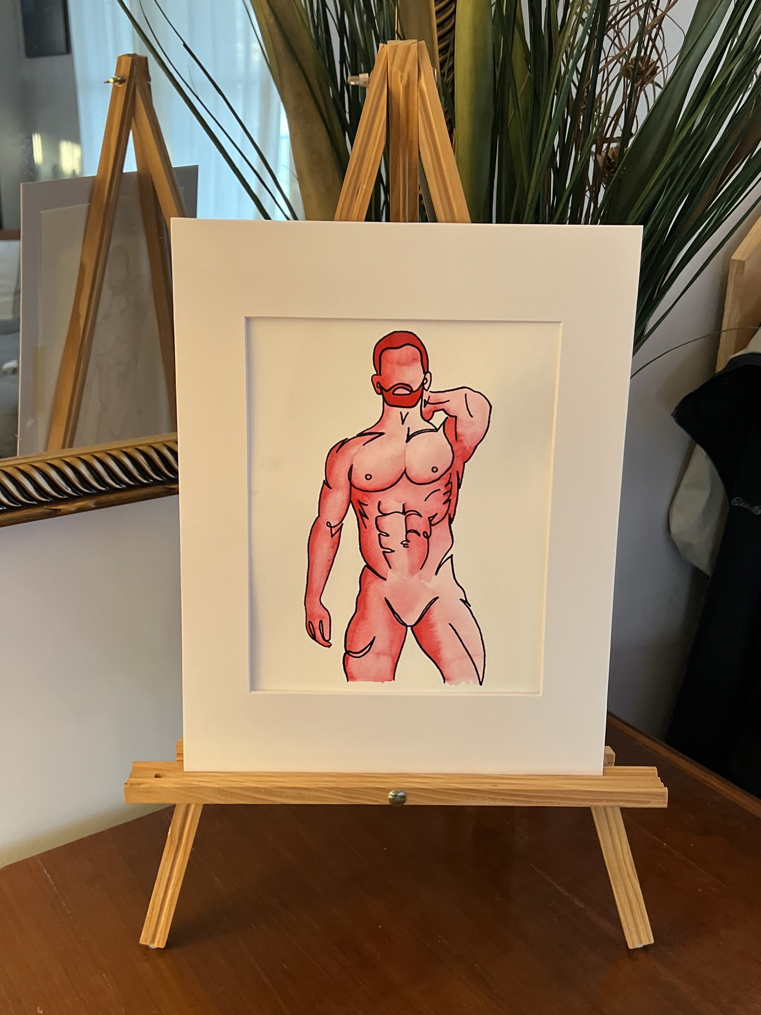 Red Series Original - Crimson 8" x 10"