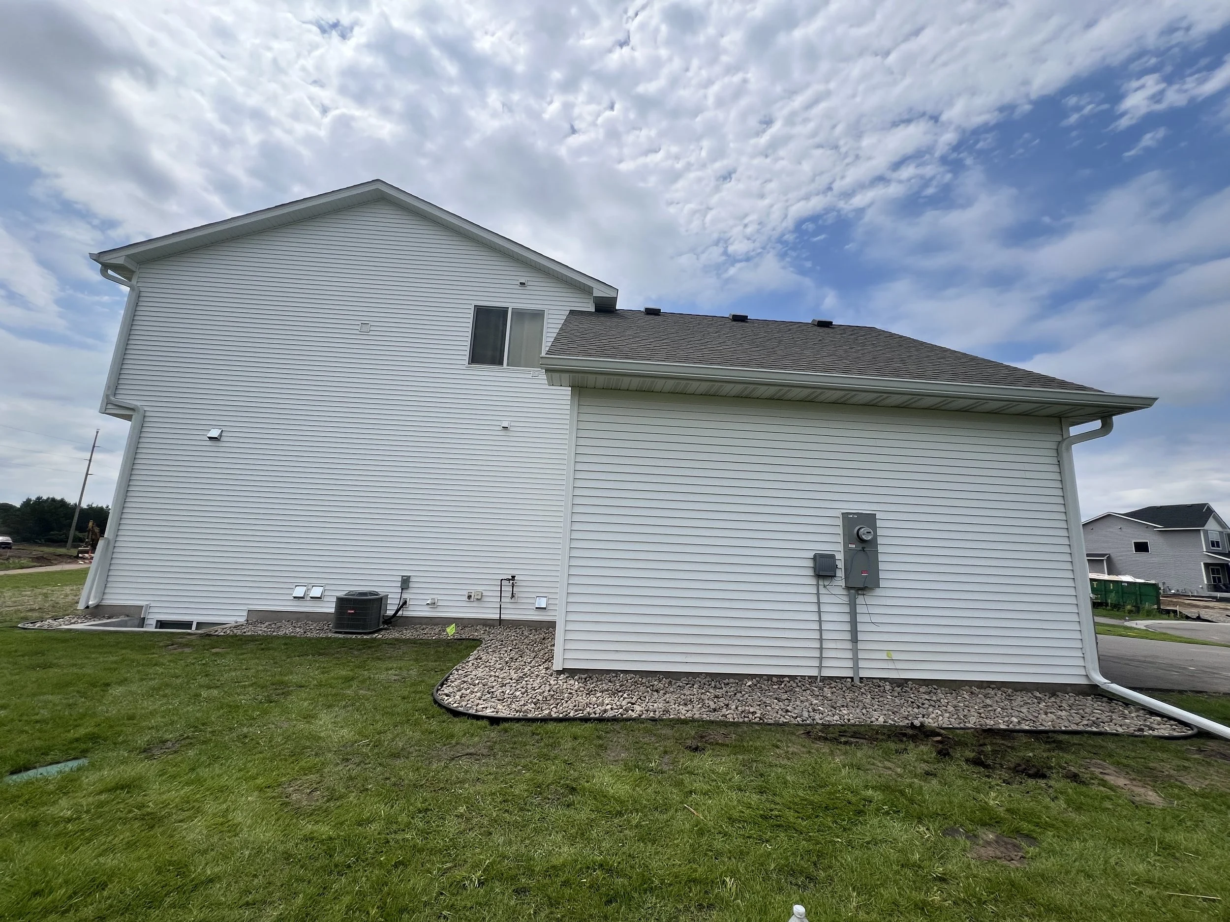 AFTER Edging & Rock Install