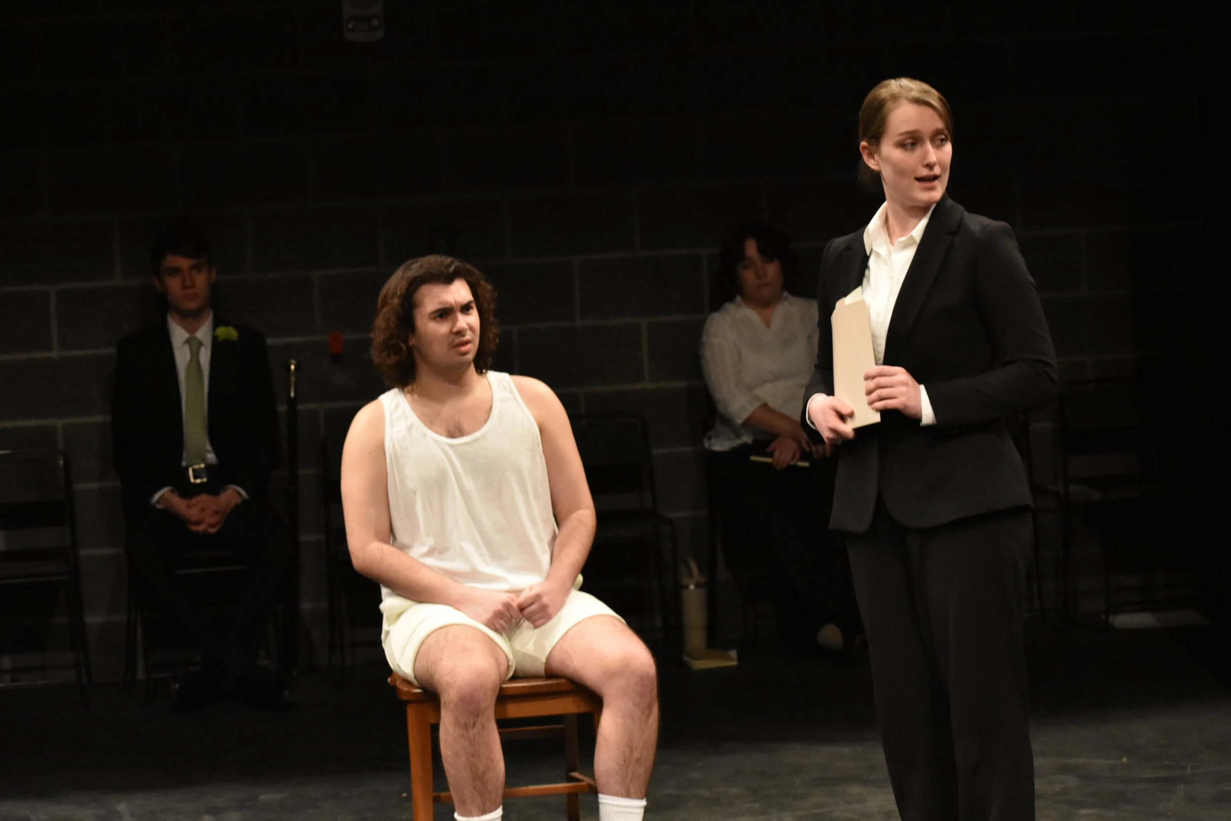 "I submit that you blackmail gentlemen." (Photo: Hal Kohlman)