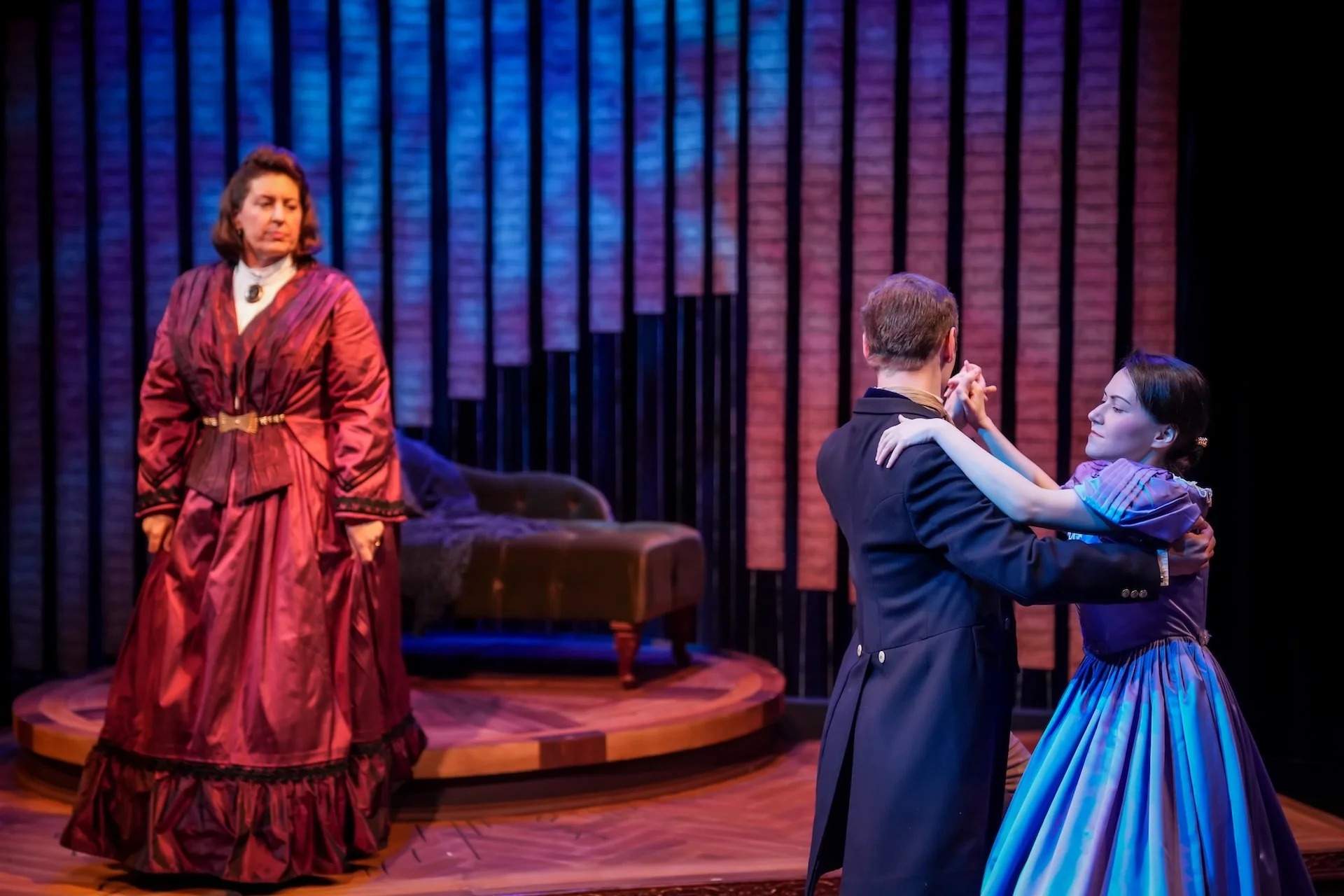 Ada's mother watches her dance with her future husband. (Photo: Matthew A. Schipper, Naples Creative)