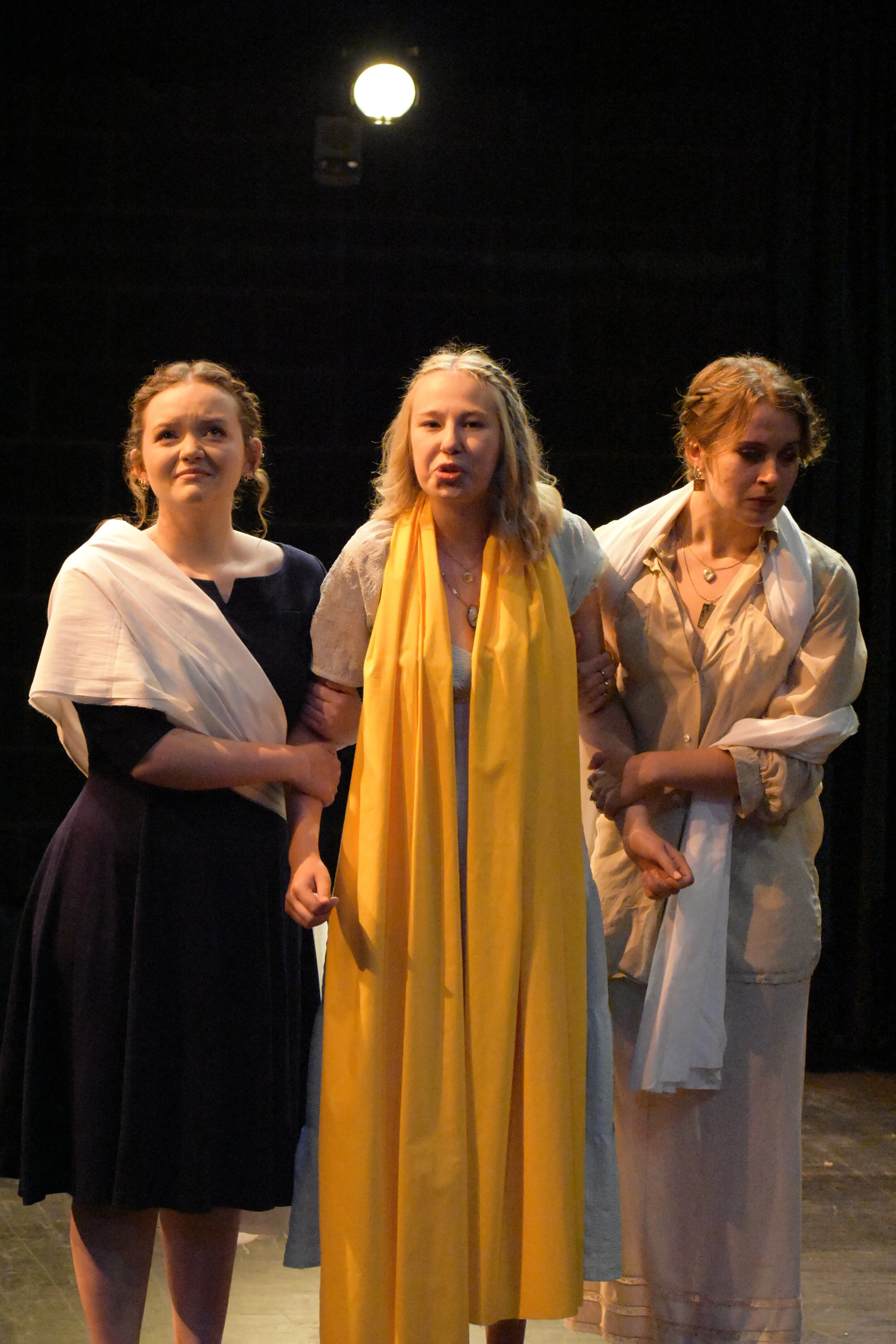 Antigone is led to her death. 
(Photo: Hal Kohlman)