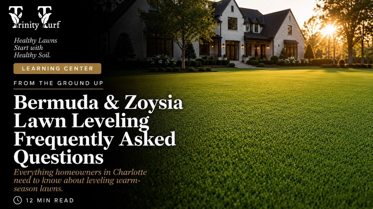 Bermuda &amp; Zoysia Lawn Leveling: Frequently Asked Questions