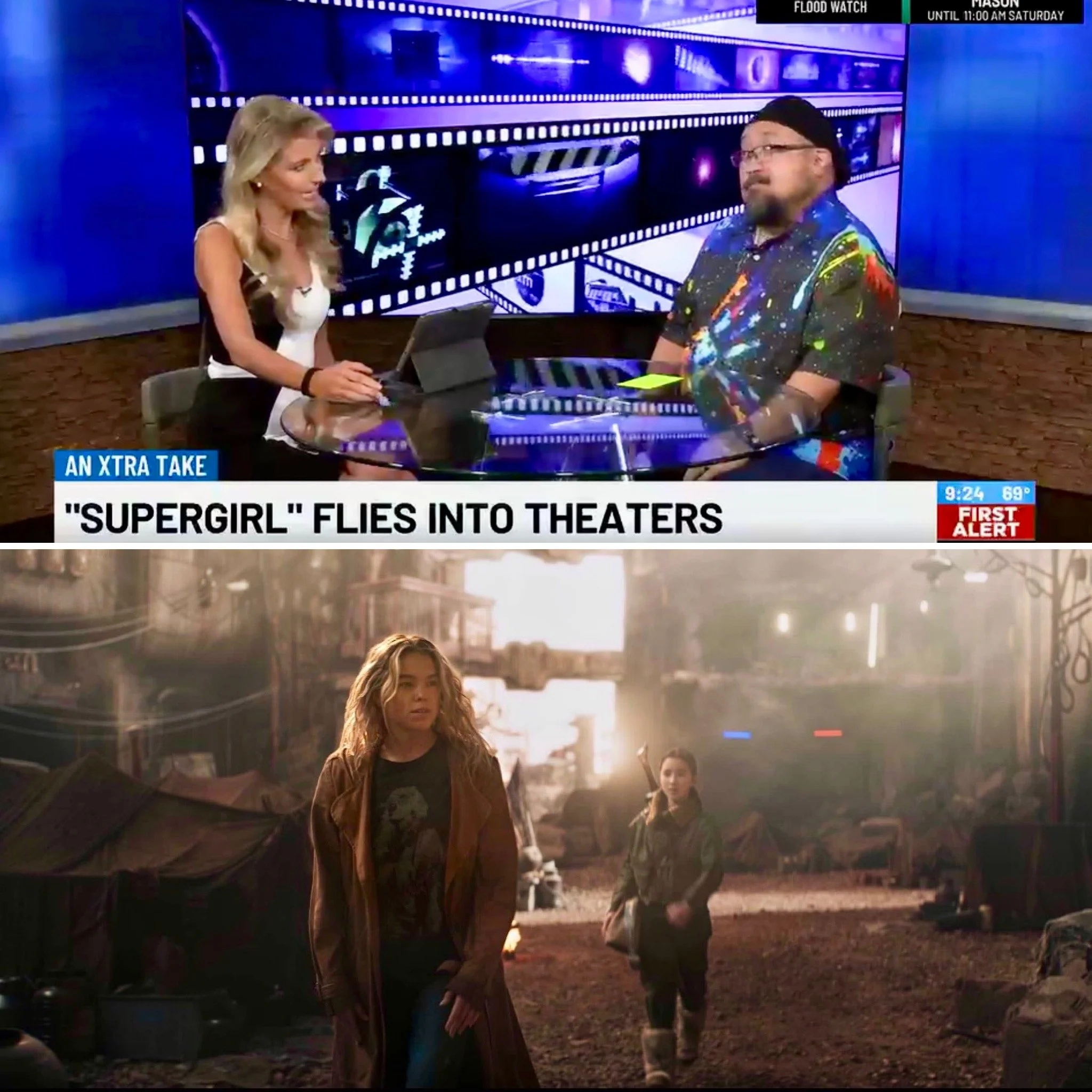 Beau Discusses “Supergirl” 