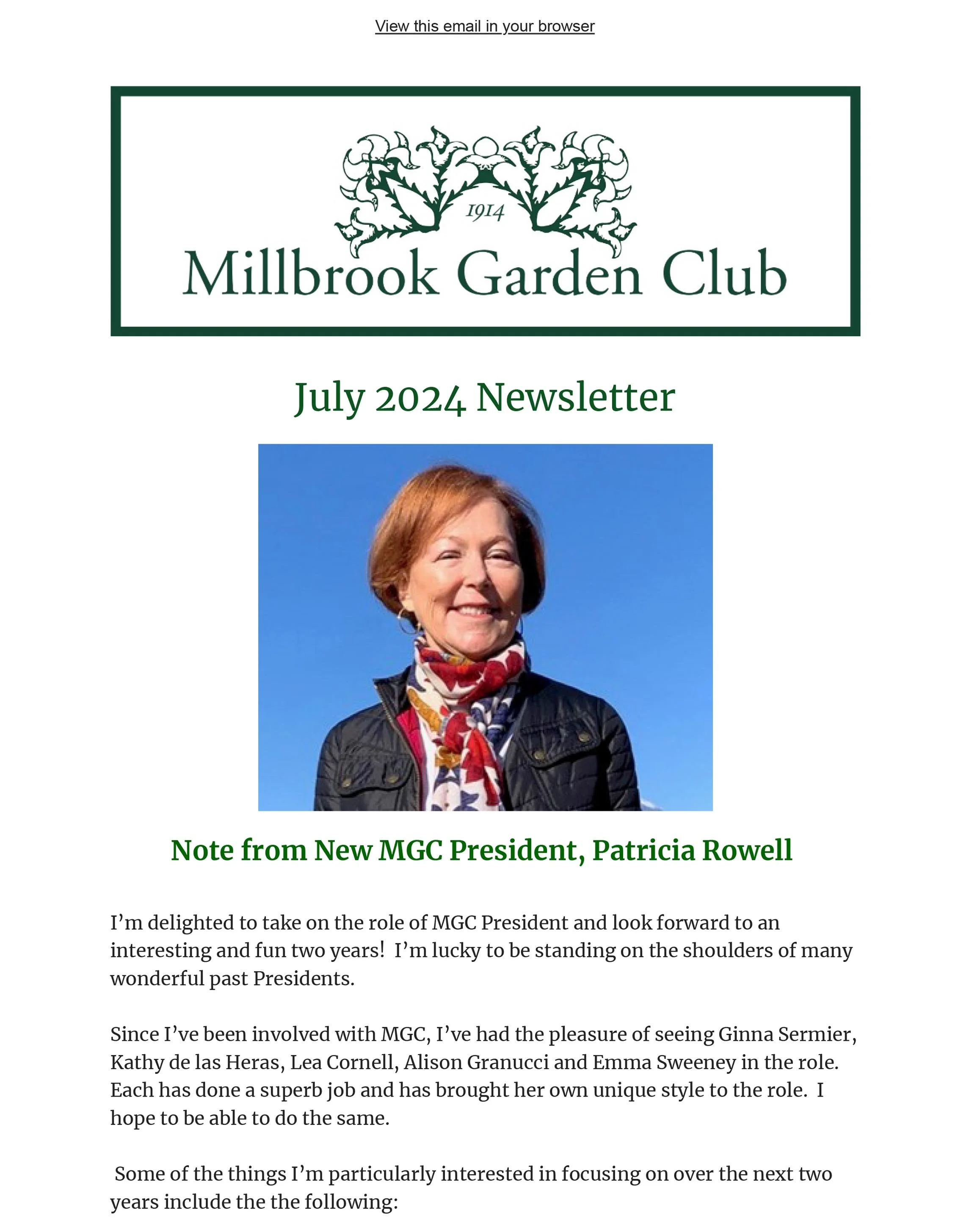 JULY 2024 Newsletter