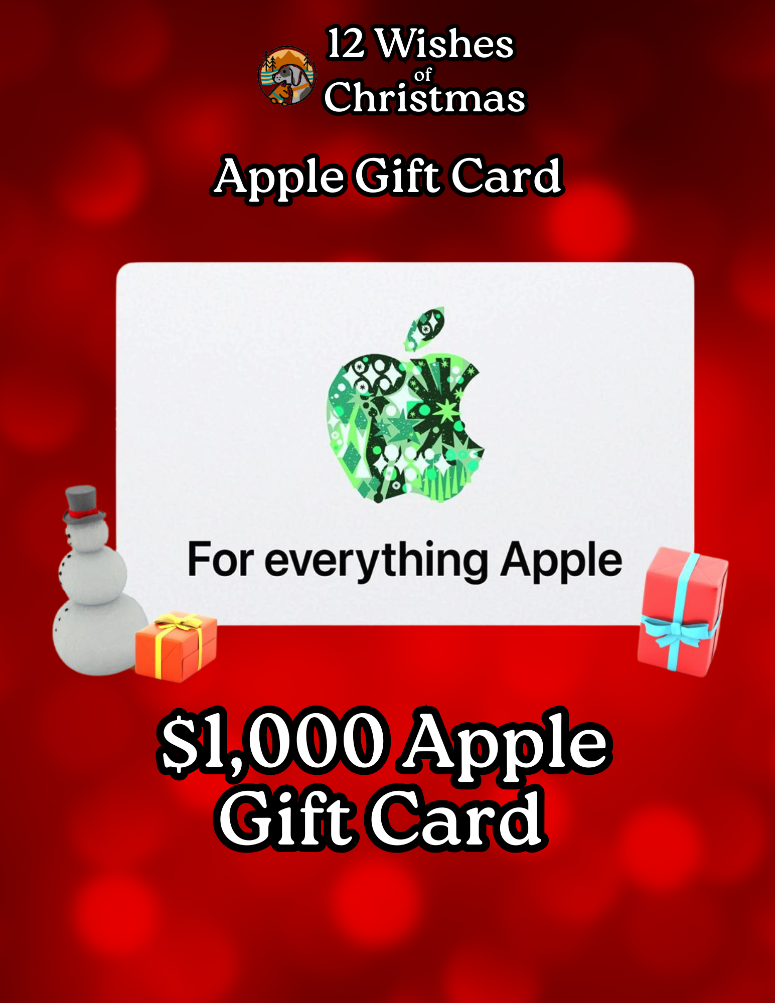 ♫ On the Sixth Day of Christmas ♫ - Apple Gift Card