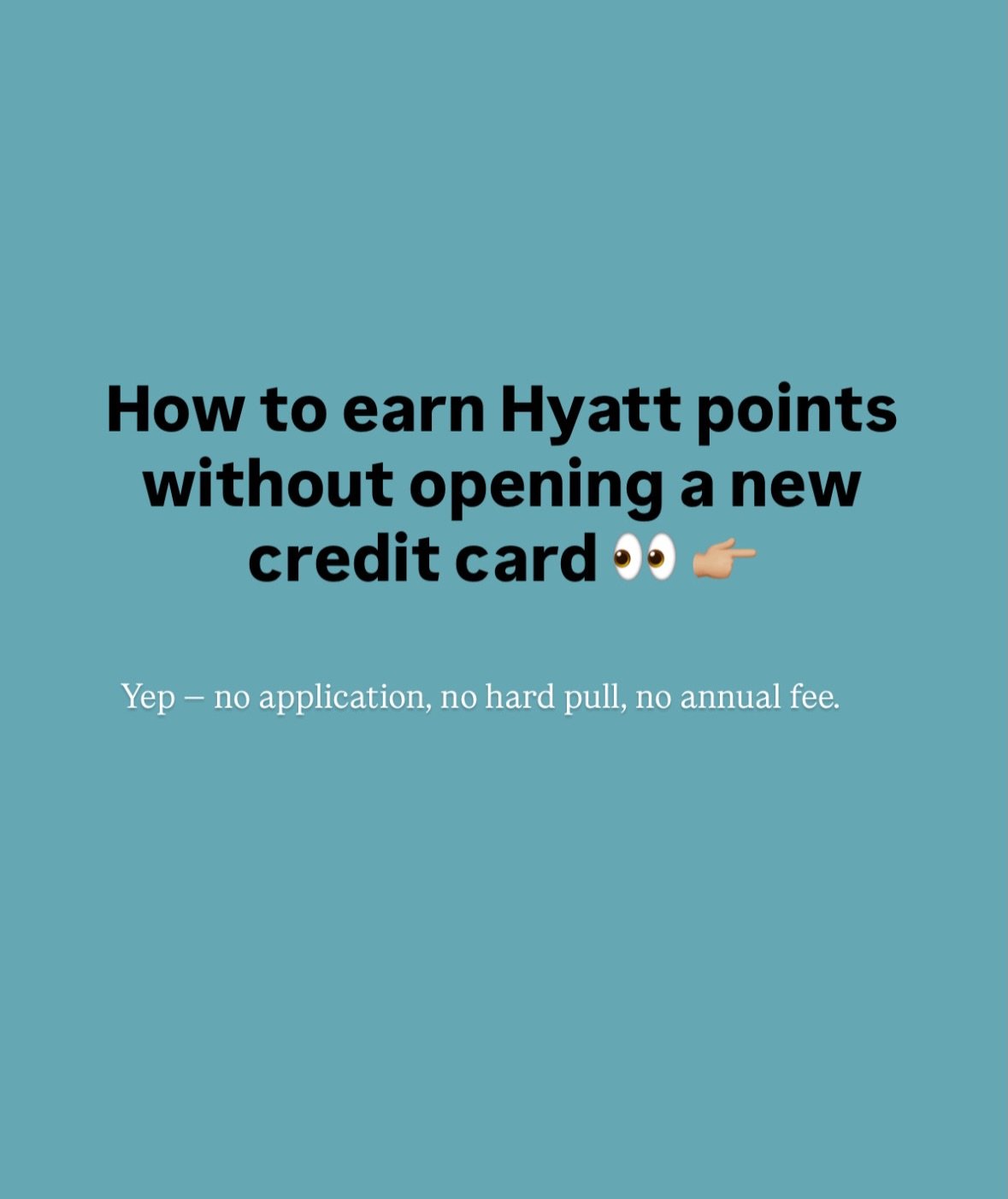 Comment &ldquo;link&rdquo; and I&rsquo;ll send you a blog post with info on how to link everything correctly to get you earning more Hyatt points plus a elevated $50 Rakuten referral link!