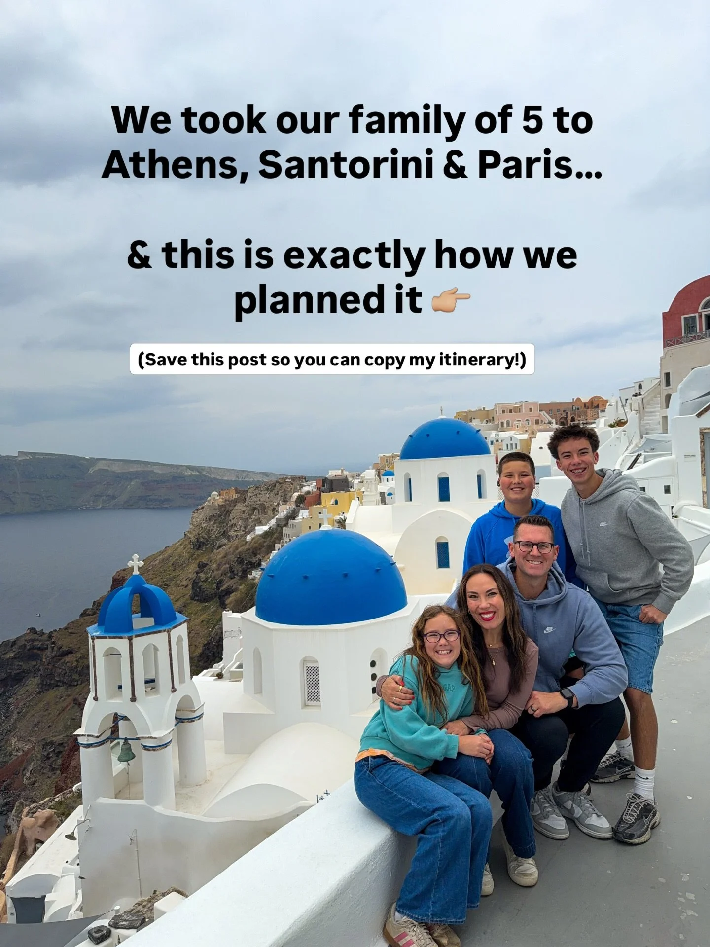 Save this &mdash; this trip was way more affordable than it looks ✈️

👉🏼 Comment &ldquo;Europe&rdquo; and I&rsquo;ll send you the full itinerary + how we booked it with points!