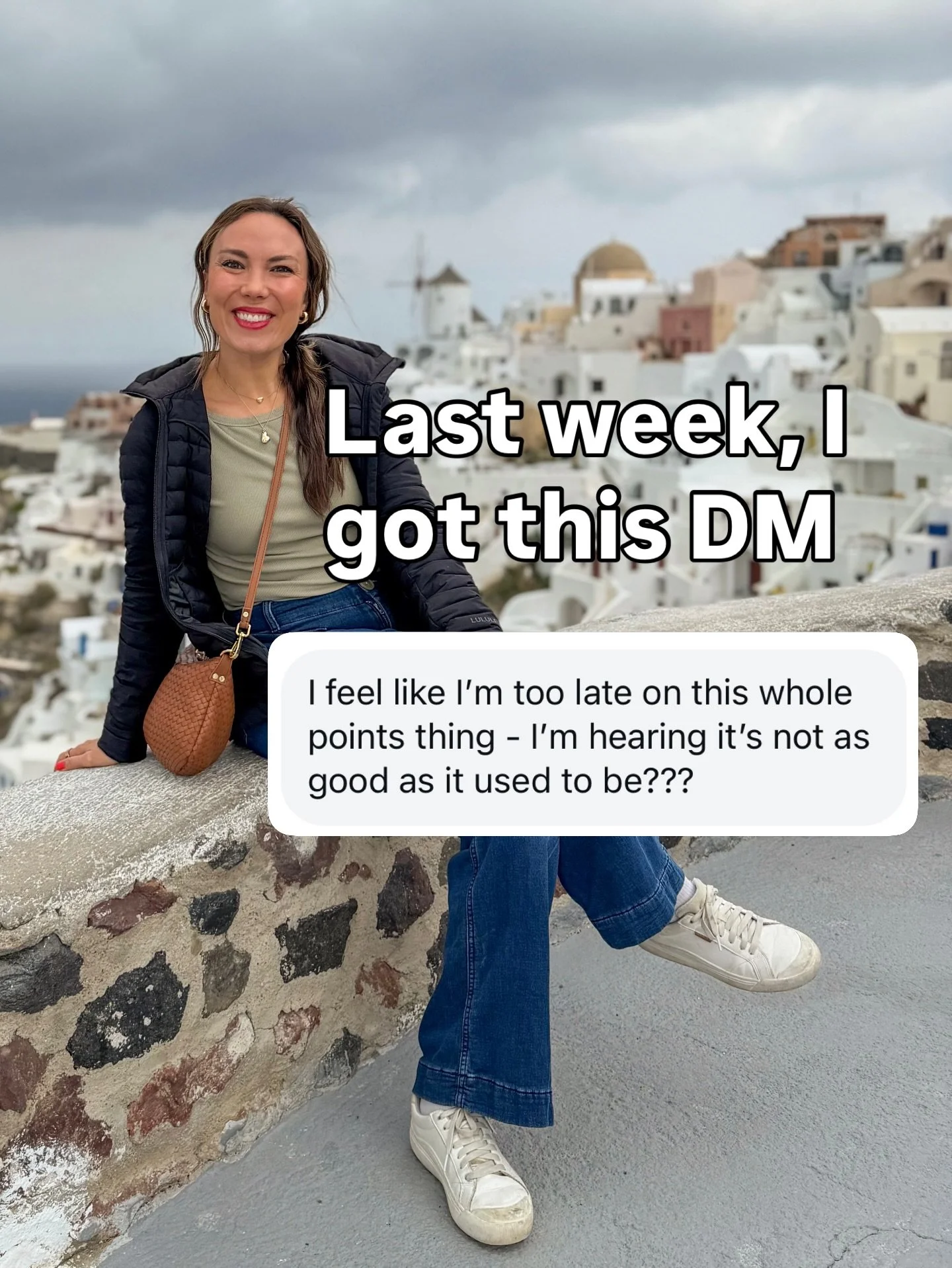 If you&rsquo;ve been feeling like you&rsquo;re &ldquo;too late&rdquo; to start using points&hellip; I promise you&rsquo;re not!!!!

I&rsquo;ve been hearing this for YEARS&mdash;and I remember thinking the same thing when I started.

The truth is, thi