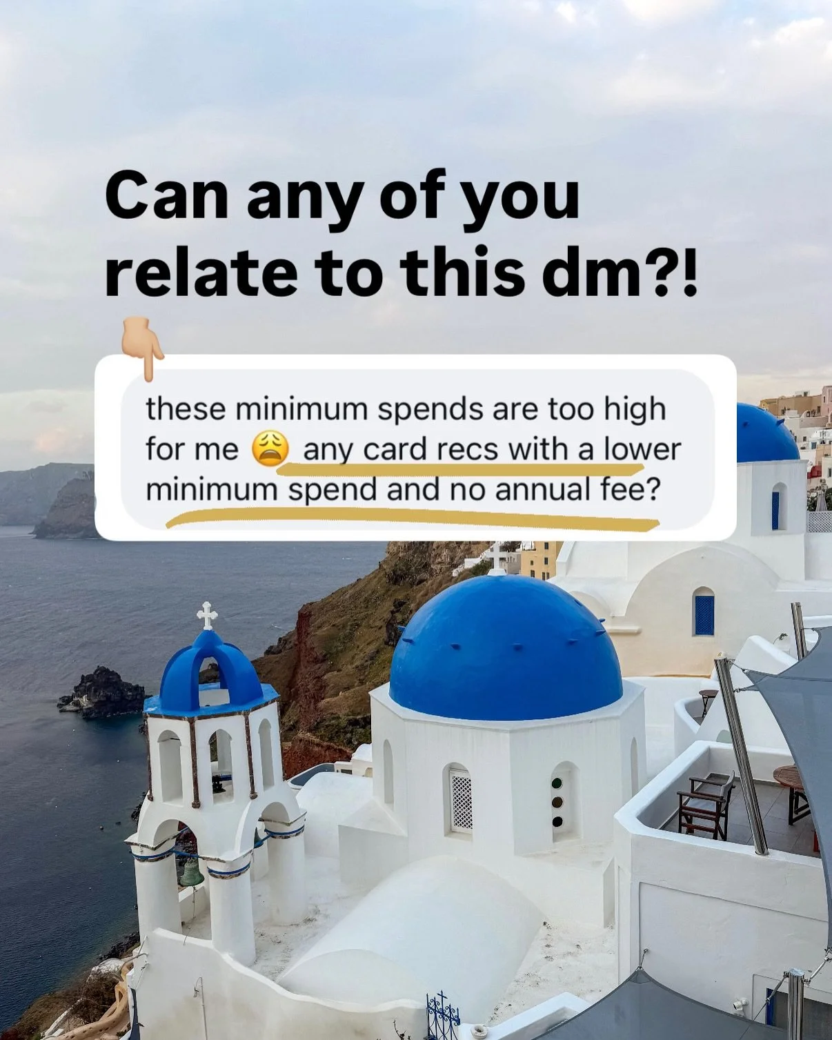 ✔️No annual fee
✔️ Low minimum spend
✔️ 1.5% cashback (same as 1.5x points) on every single purchase?! YES PLEASE!

💳 The Chase Freedom Unlimited&reg; is one of my go-to recommendations!

👉🏼 Comment &ldquo;STRATEGY&rdquo; &amp; I&rsquo;ll send you