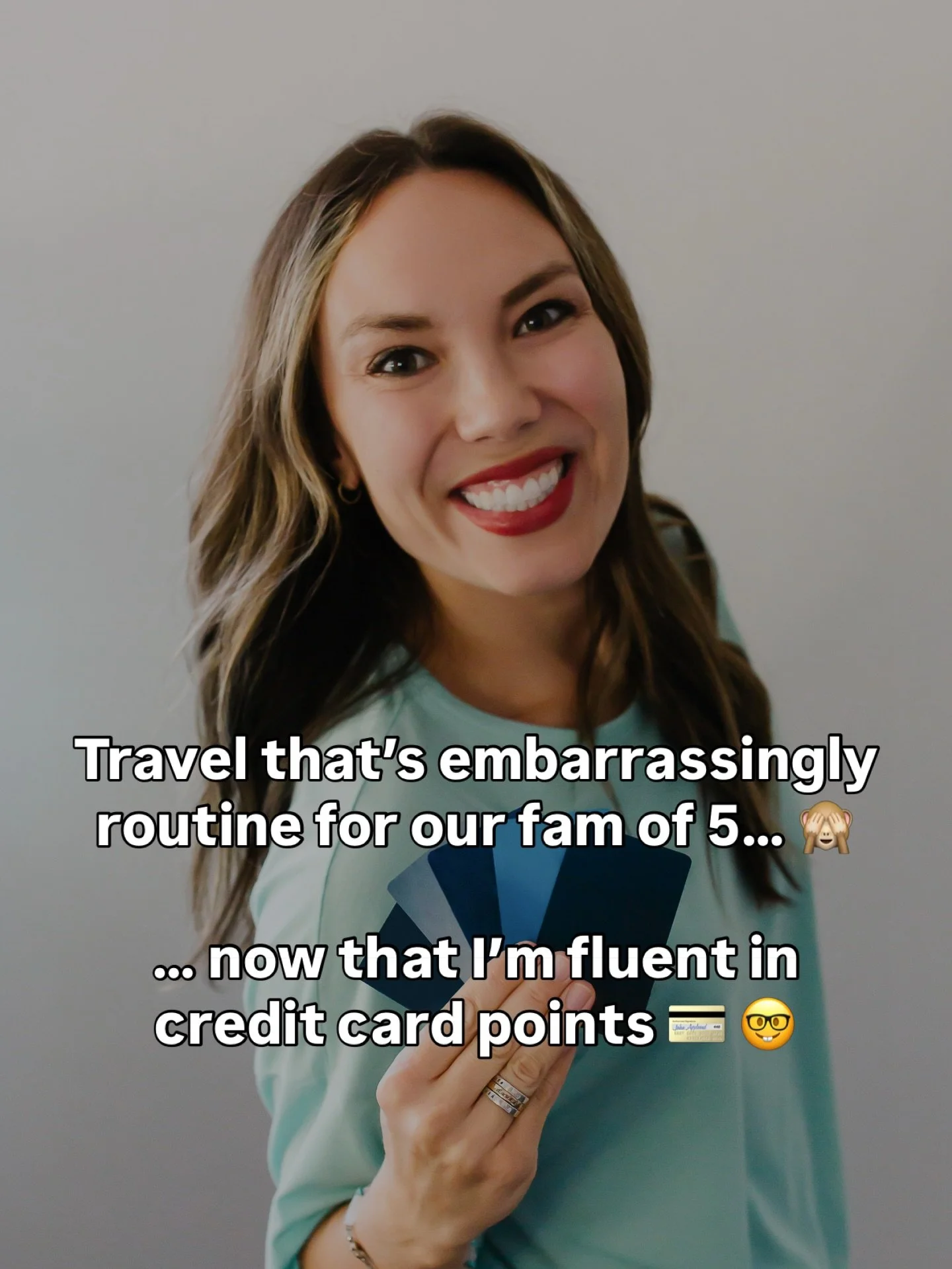 👉🏼 Comment &ldquo;FREEBIE&rdquo; and I&rsquo;ll send you my guide on how to start traveling for nearly free with credit card points!

Our family of 5 has been to Hawaii, Europe, Bora Bora, Japan, and Iceland&hellip; and we&rsquo;re not done yet! 🌍