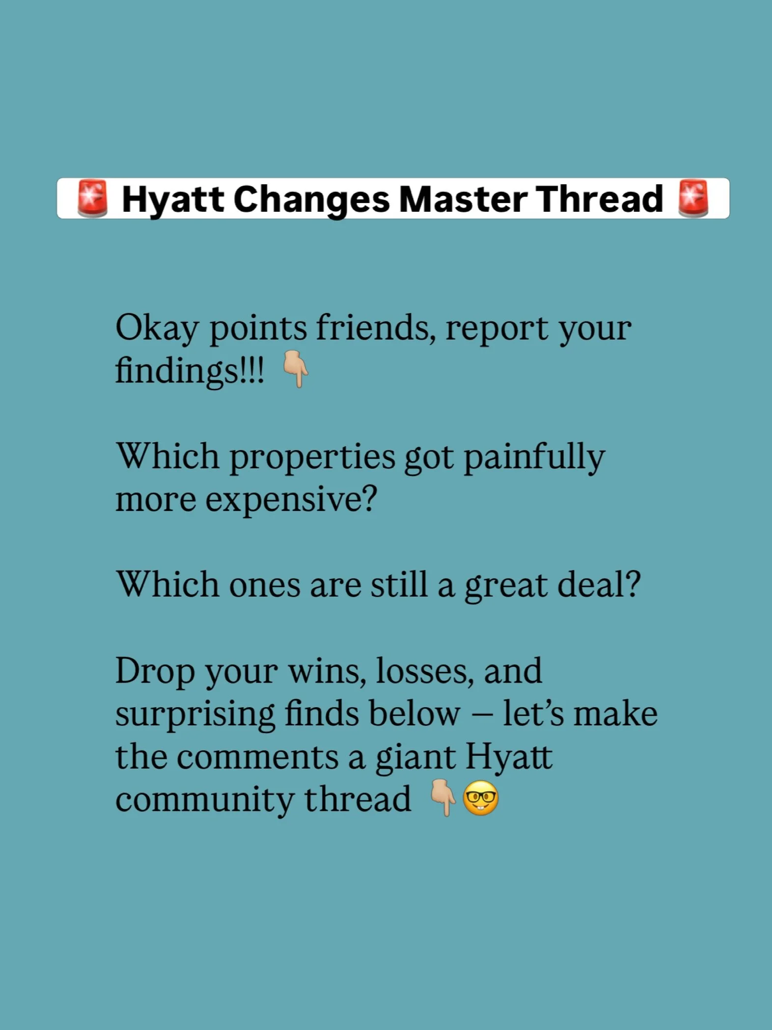👇🏼 What do we think about all of the changes today!!!!?