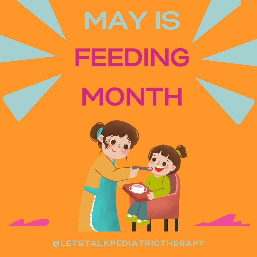 Happy Monday everyone ! Did you know that aside from May being Better Speech and Hearing month it&rsquo;s also Pediatric Feeding Disorder Awareness Month? 

Well Let&rsquo;s TALK about coming together and also spreading awareness for our kiddos feedi