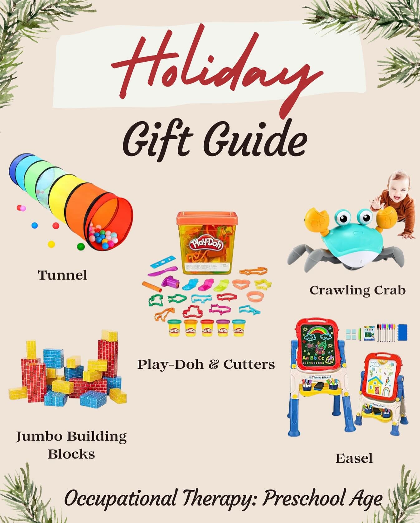 Looking for the perfect gifts for your little mover and maker? These toys are OT-approved and packed with play that builds play, fine motor skills, coordination, creativity, and confidence! 💪🖍️

Because the best learning happens through PLAY! 💕

#
