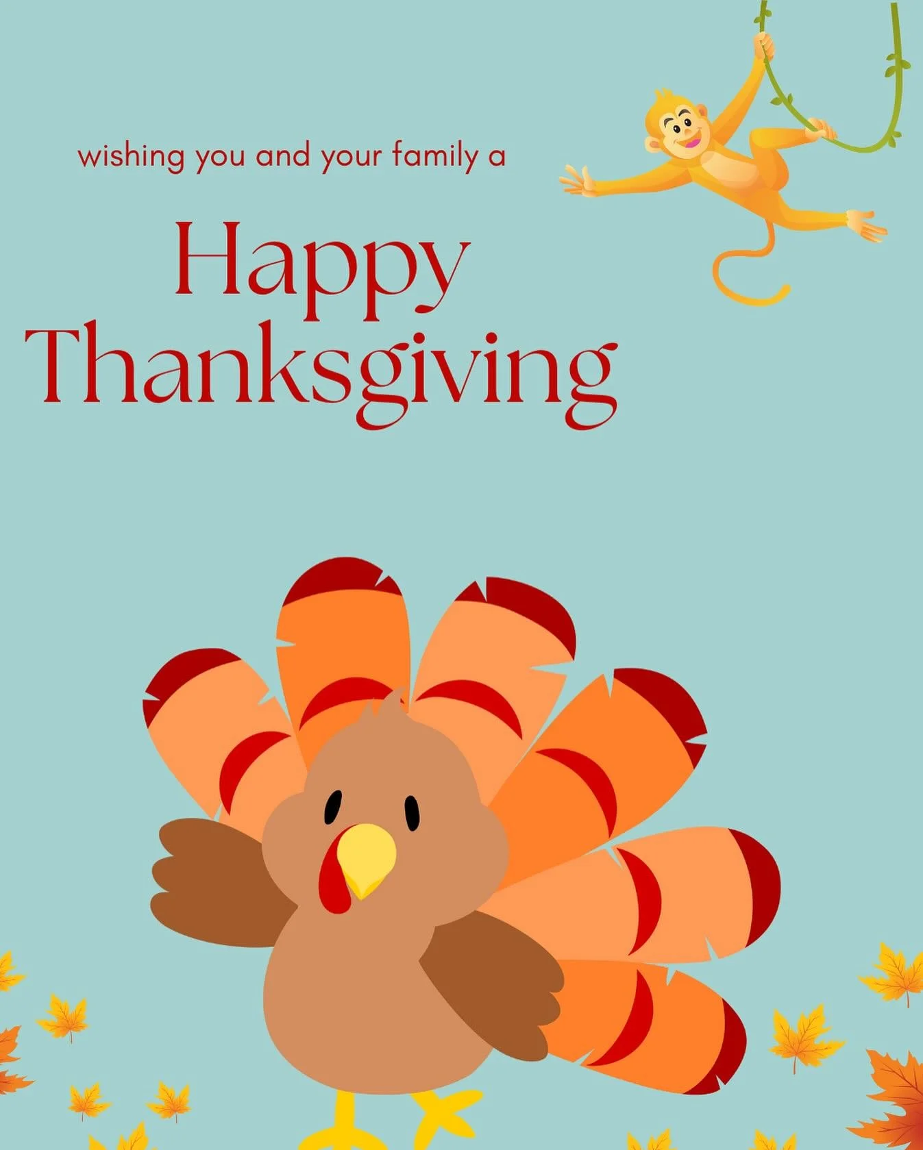 Happy Thanksgiving from all of us at Lets Talk Pediatric Therapy 🦃✨

We&rsquo;re so thankful for our amazing patients, families, and community who make every day meaningful. Your hard work and progress inspire us! Wishing you a holiday filled with j
