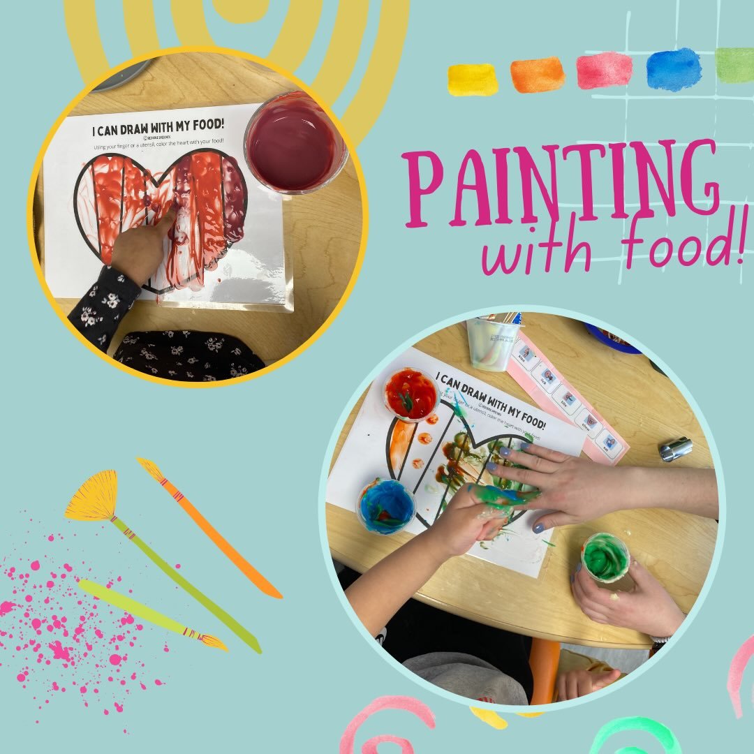 At Let&rsquo;s Talk Pediatric Therapy, we use creative activities like food painting to support feeding, sensory, and motor development. ✨

Painting with food helps children feel safe, curious, and confident before taking bites. This playful approach
