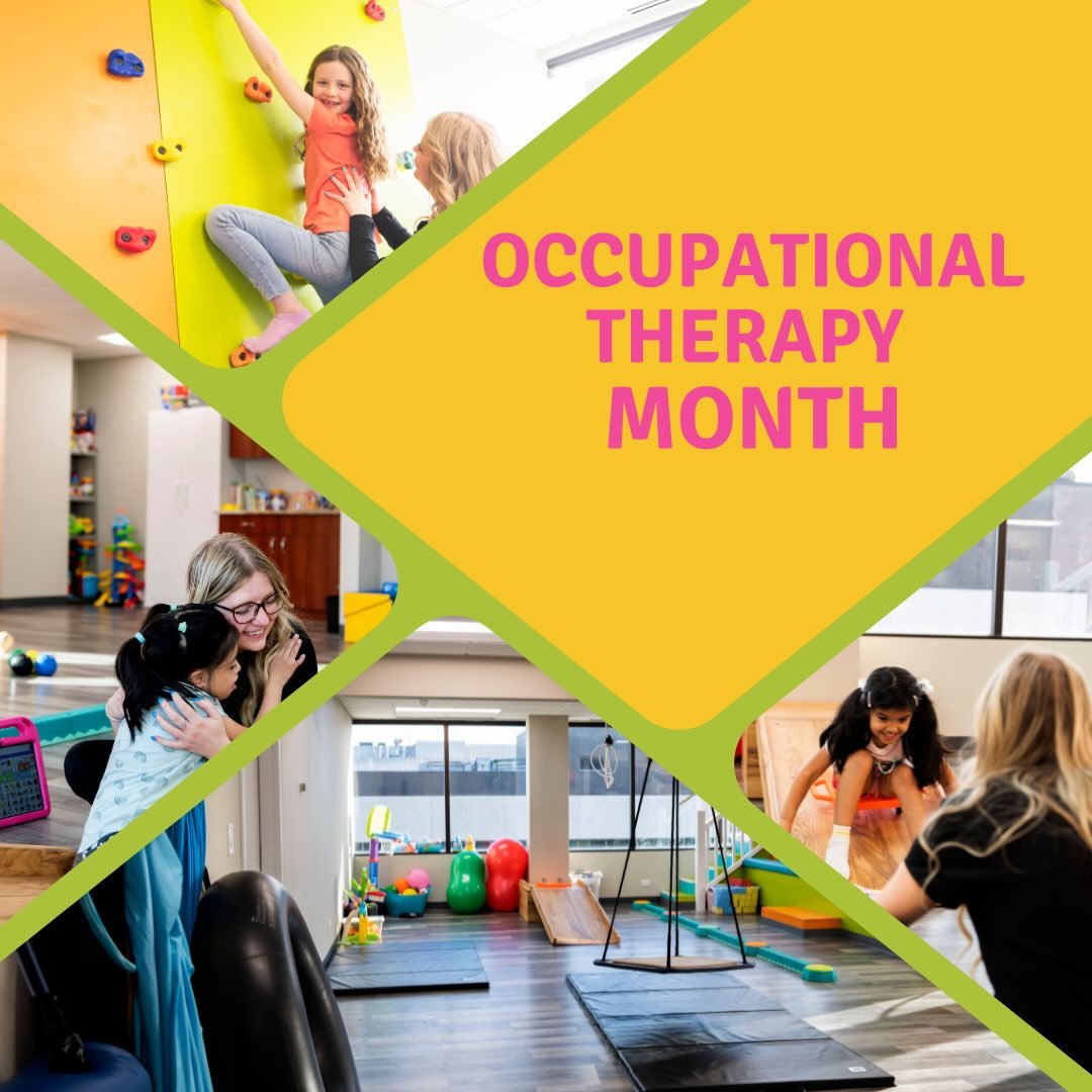 April is Occupational Therapy Month 💛

Today we&rsquo;re celebrating the incredible impact of OT in helping children grow, play, and thrive! From building fine motor skills and sensory regulation to increasing independence in everyday routines, occu