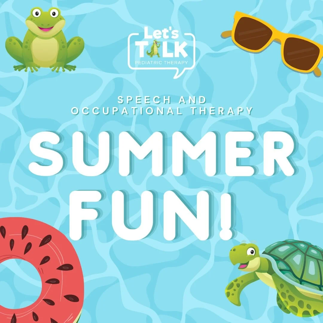 Pool days = therapy opportunities ☀️💦

Did you know playing in the pool can support BOTH speech and occupational therapy skills this summer?

🌊 Speech &amp; Language Opportunities:
&bull; Practice following directions (&ldquo;Jump in!&rdquo; &ldquo