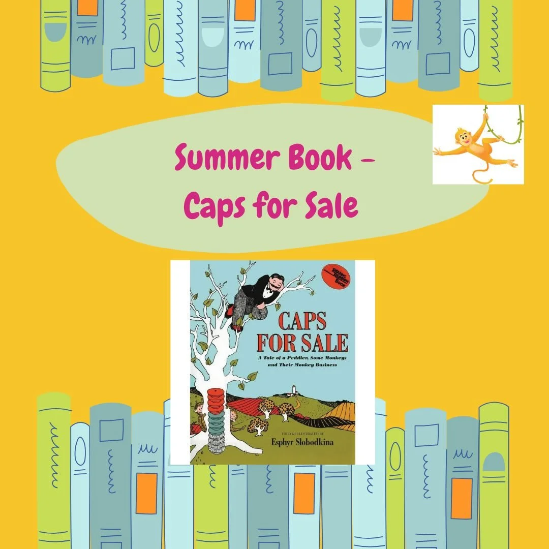 🐵📚 Story Time Fun with Caps for Sale! 🎩✨

This week in speech therapy, we&rsquo;re reading Caps for Sale and using this classic story to build important language skills in a fun and engaging way!

While reading, we&rsquo;re practicing: 🎯 Sequenci