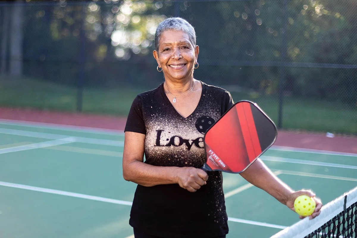 Yvette Bowman represents health through movement.