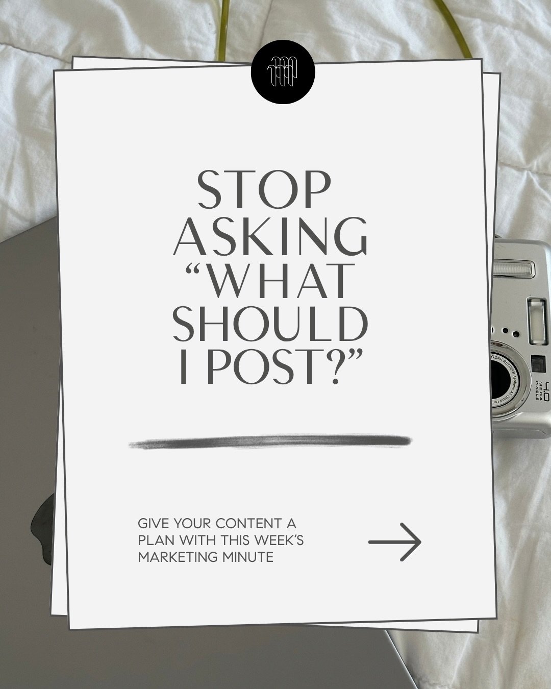 Still deciding what to post today? These tips from this week&rsquo;s Marketing Minute can help you plan ahead: balance what you share, build your content buckets, and repurpose your ideas across platforms.

Save this for your next planning session, t