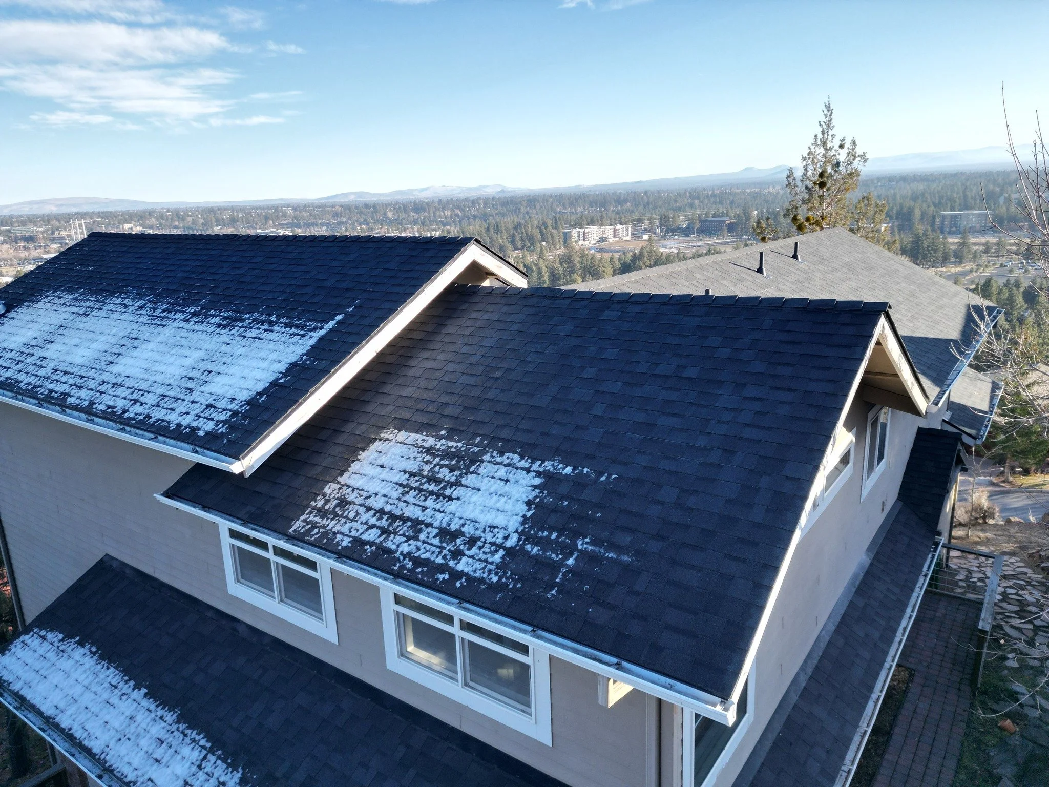 Snow, rain, and Central Oregon weather are no big deal when you are resting under a brand new roof! We love helping our neighbors in Central Oregon protect their homes with quality you can see!