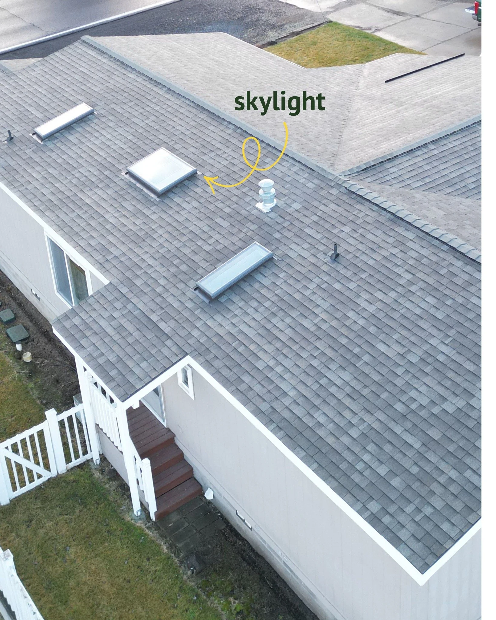 A little more sunlight can change EVERYTHING!

Skylights bring natural light into your home, make rooms feel bigger, and can even help lower daytime energy use. When installed properly as part of your roofing system, they also add beauty and value to