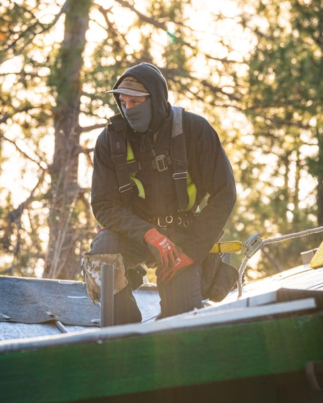 The work happens in all conditions: early mornings, cold starts, and days when most people are still inside. This is what it looks like when a crew takes their job seriously.