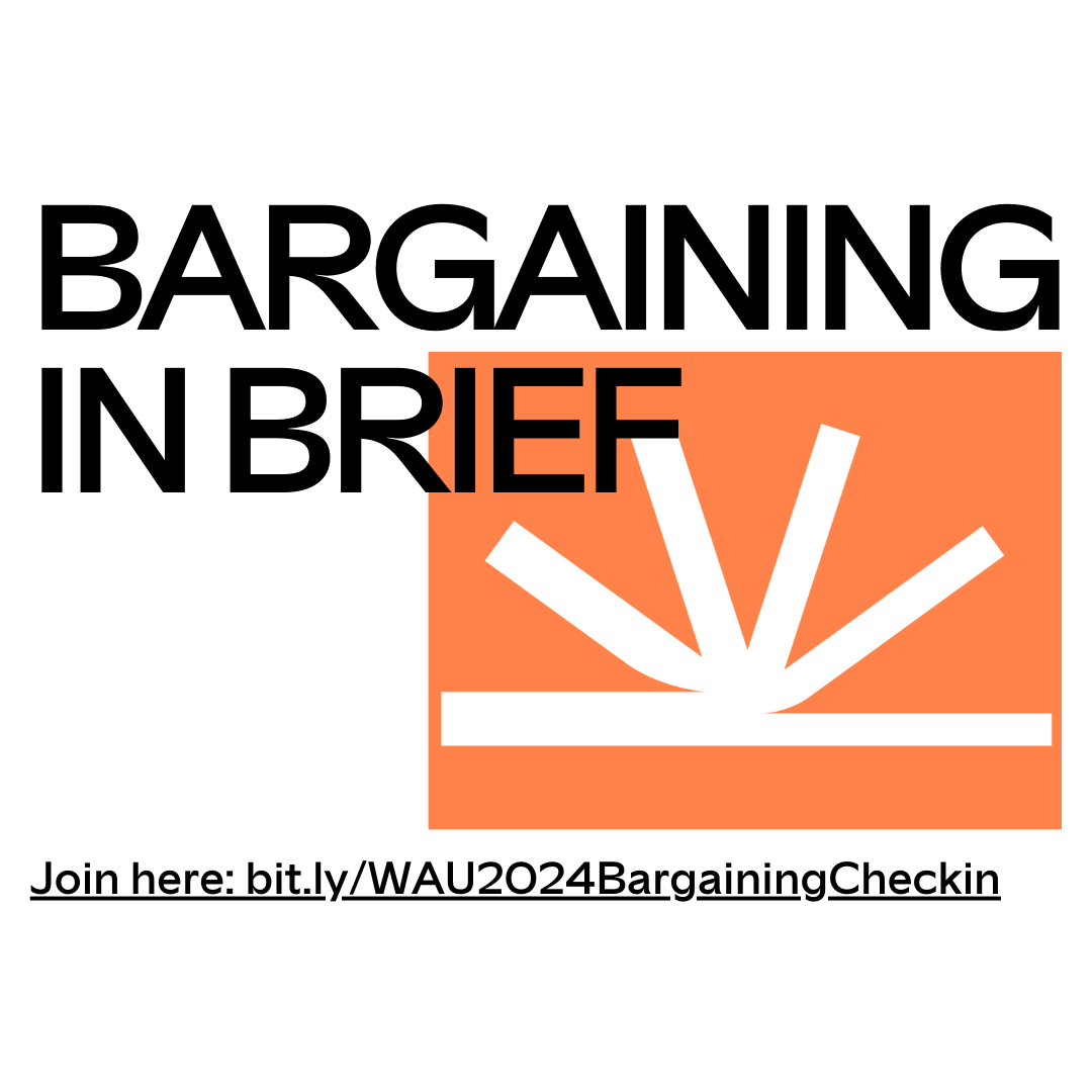 Bargaining in Brief: Zoom Updates from the Bargaining Team