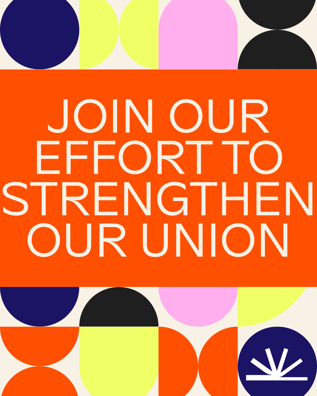 Next organizing training: Feb. 6th