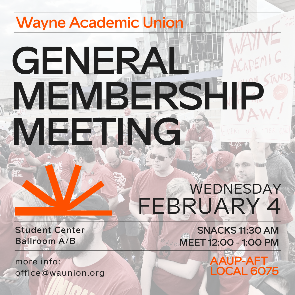 Membership mtg: Feb. 4th