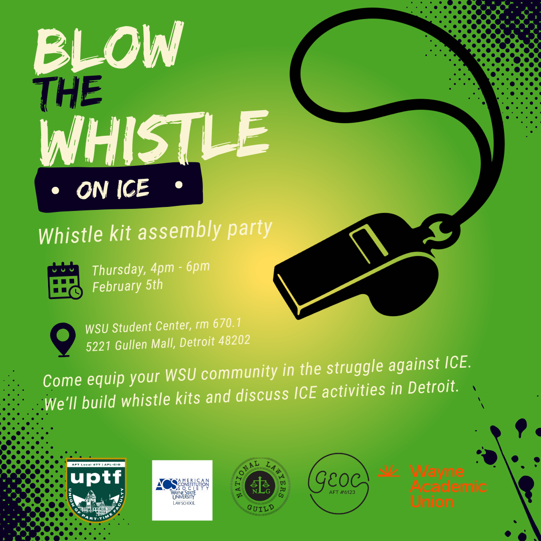 Whistle Kit Assembly Party!