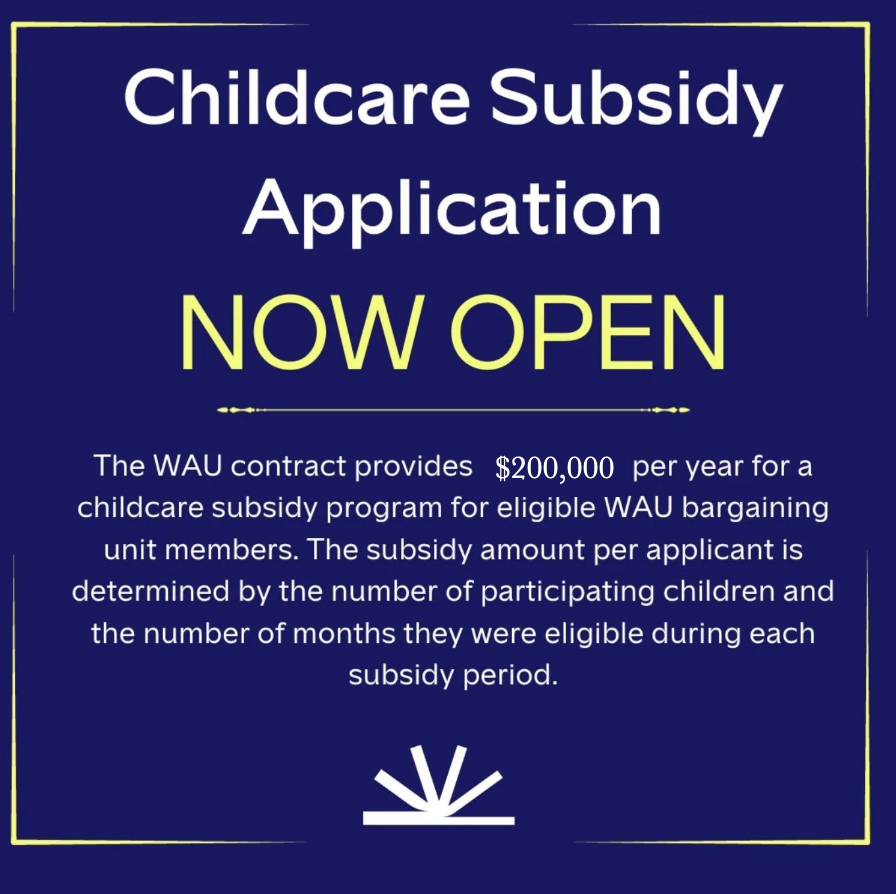 Childcare Subsidy Application Form Now Open