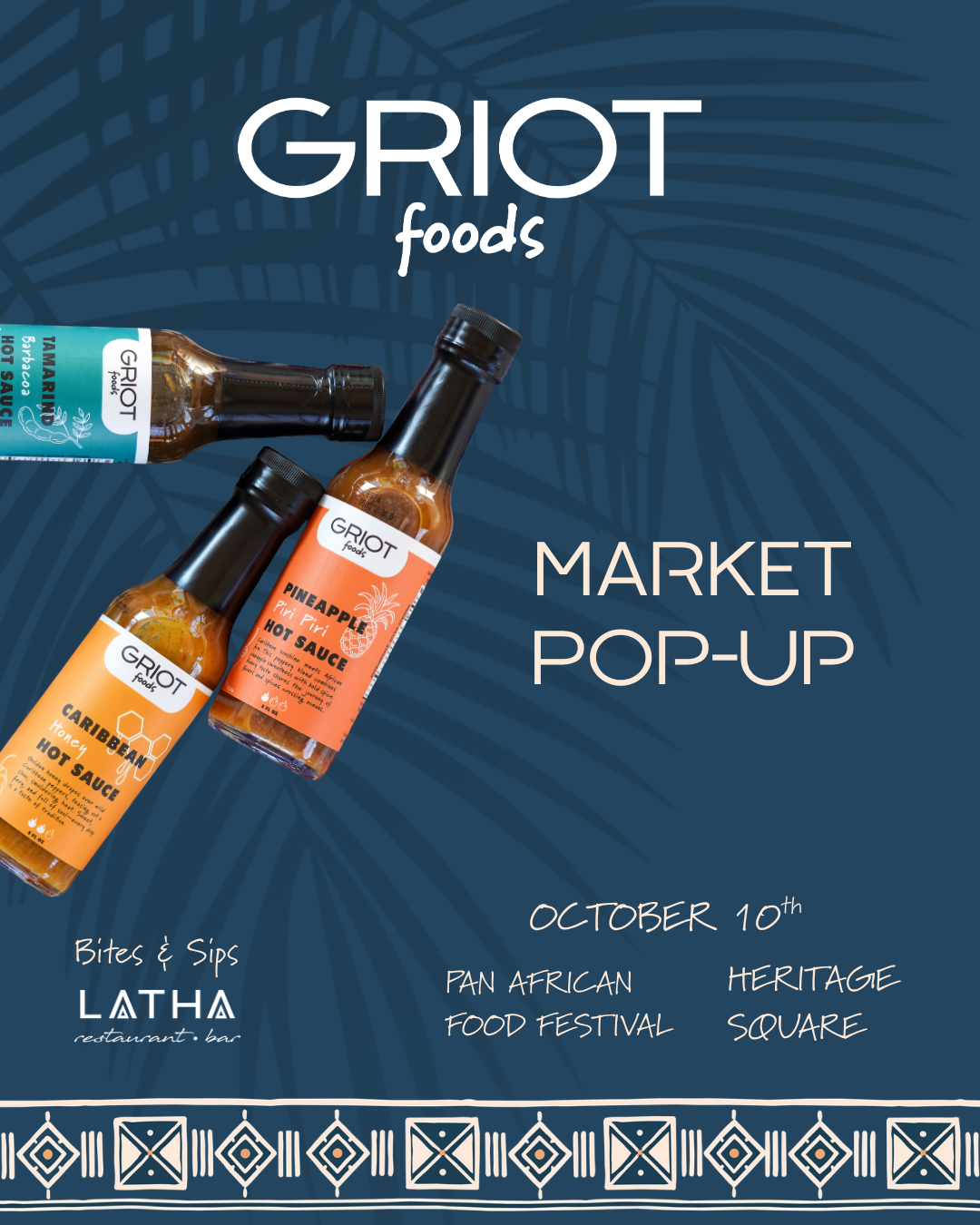 Griot Foods Market Pop-Up at the Pan African Food Festival