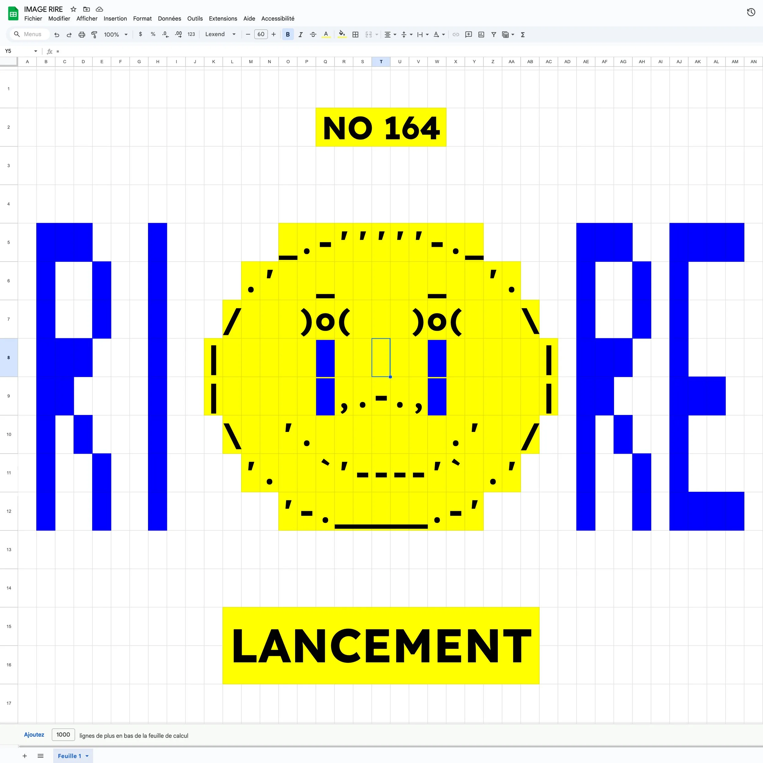 Lancement du n°164 - Rire