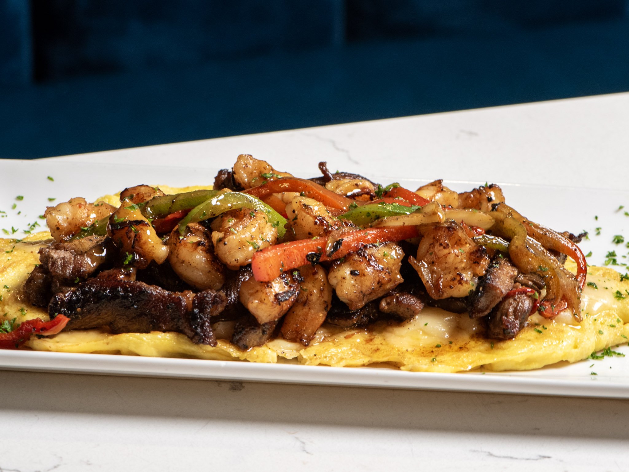 omlette-surf-turf