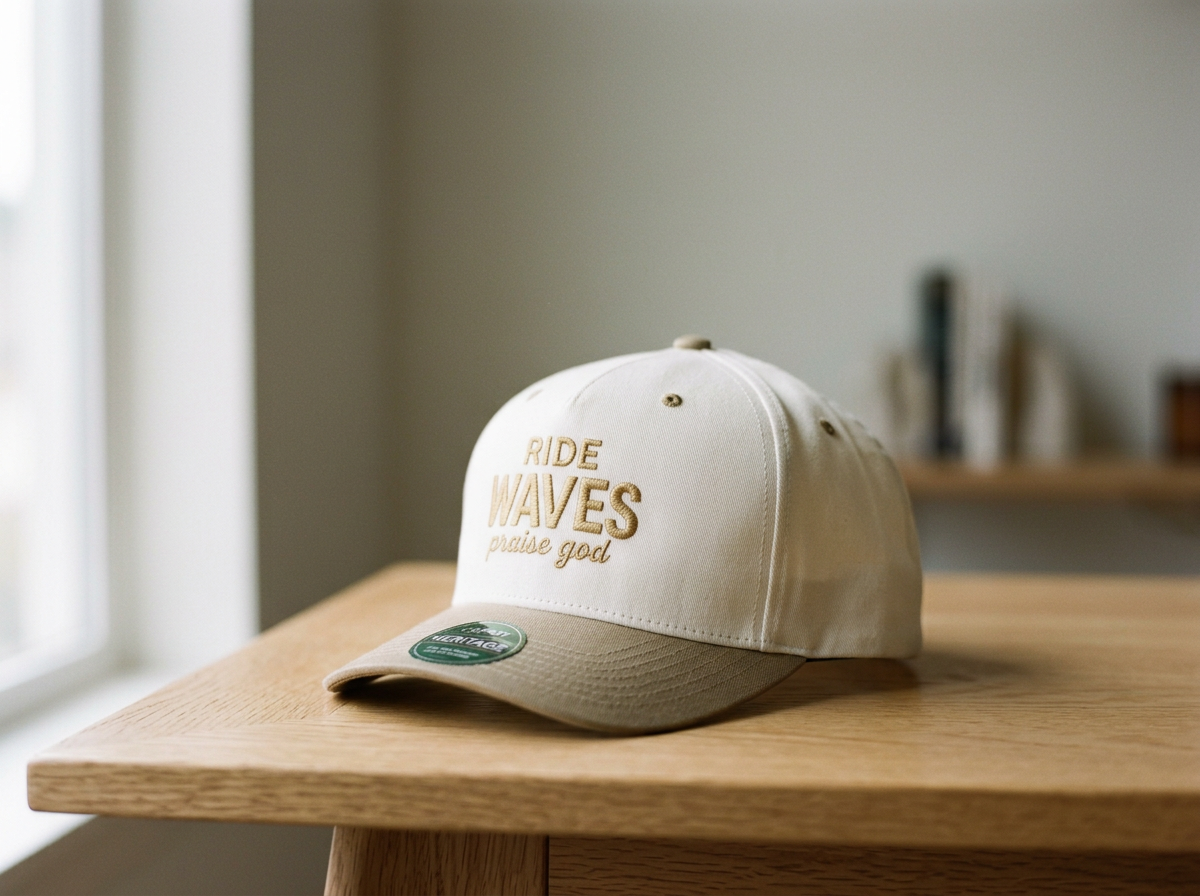 Ride Waves, Praise God Hat