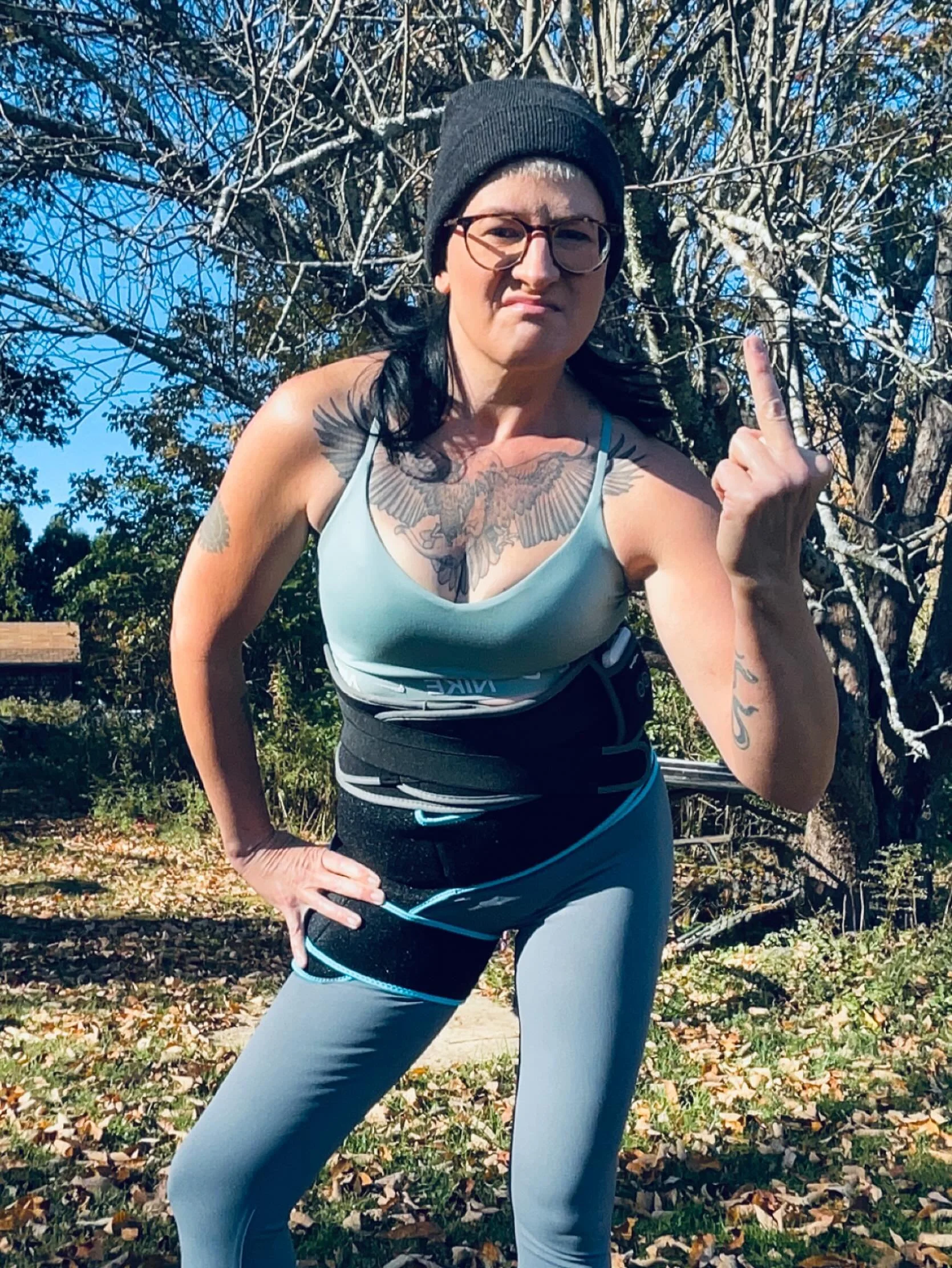 Up yours, Gettin&rsquo; Old!

You can give me low iron, migraines, three thyroid conditions, anxiety, fatigue, nightmares, dry skin, sleep paralysis, alcohol intolerance, random intestinal distress, high blood pressure, and whatever else you feel lik