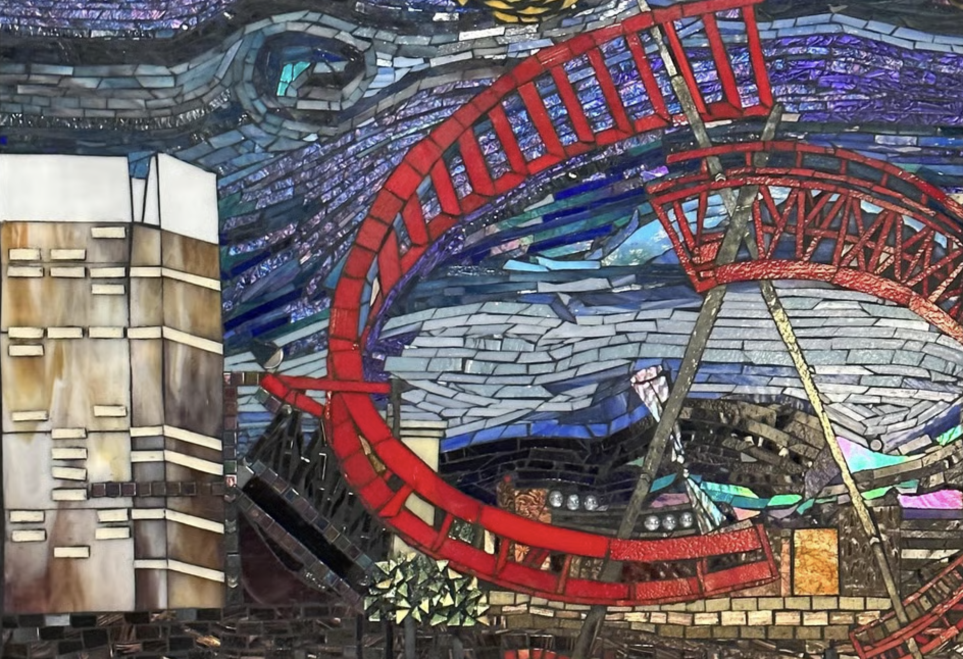 Tangled Tiles: Mosaics by Laurie Davis
