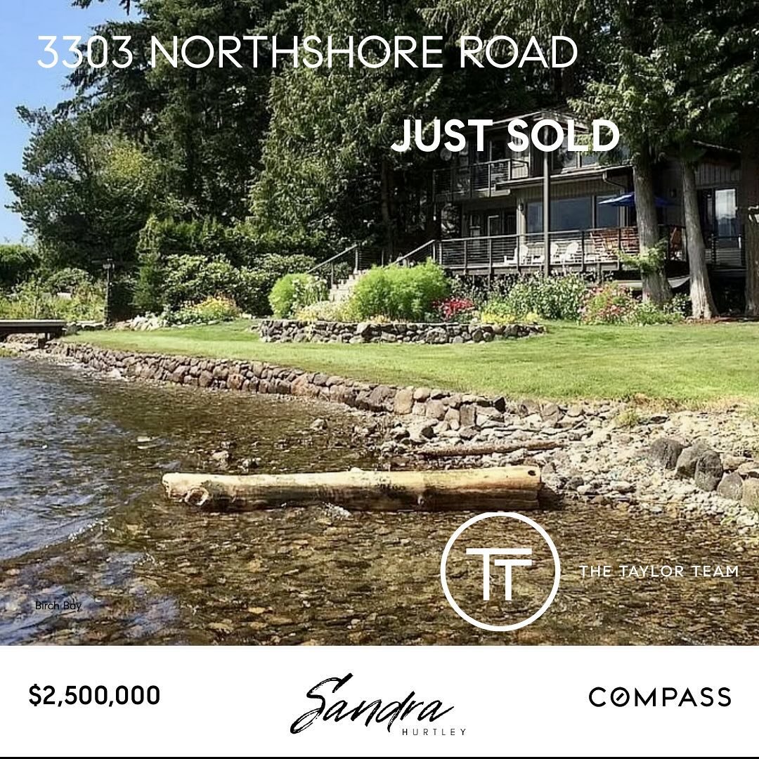 Over the moon to hand over the keys to my buyers for this very special lake front home. When we first met in late 2022 they shared their vision of what their dream home in the Bellingham area would be. When I found this property - we all knew this wa