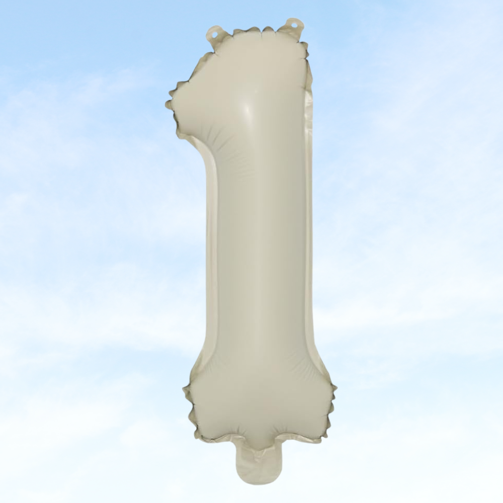 16" Cream # Balloons