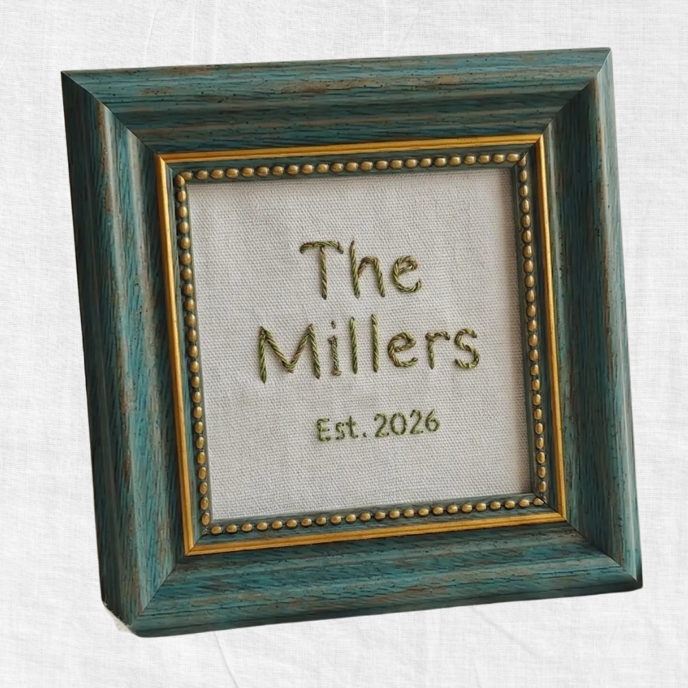 Framed Embroidery