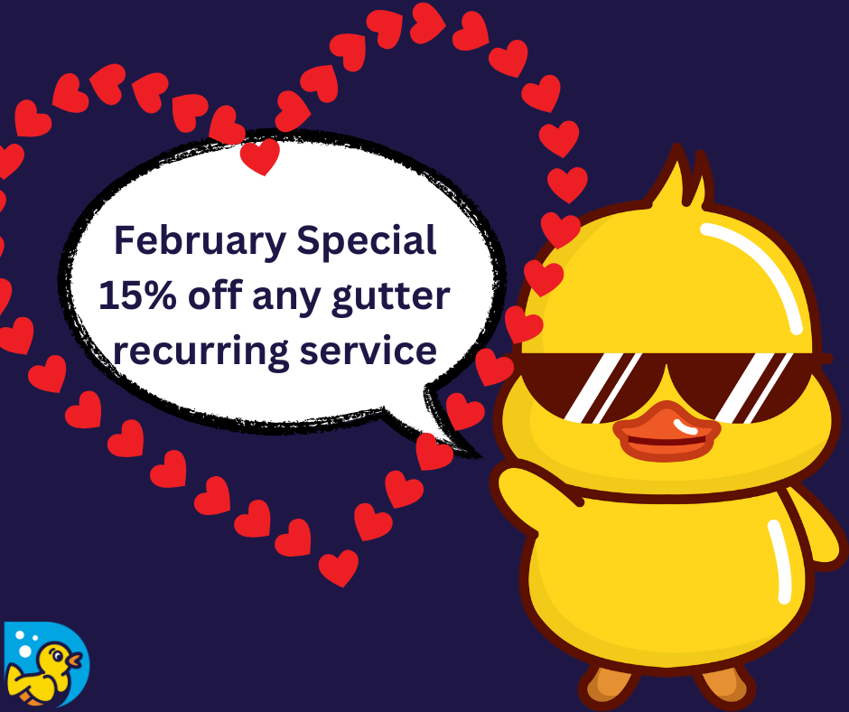 February is the Perfect Time for Gutters