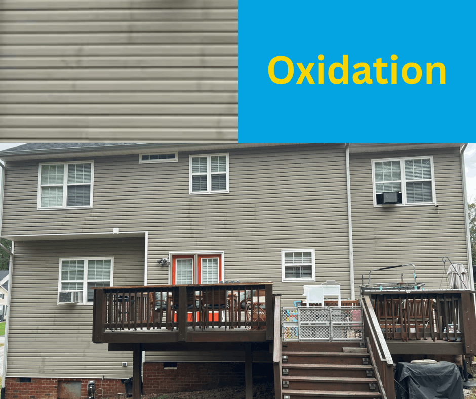 What Is Oxidation on Siding?