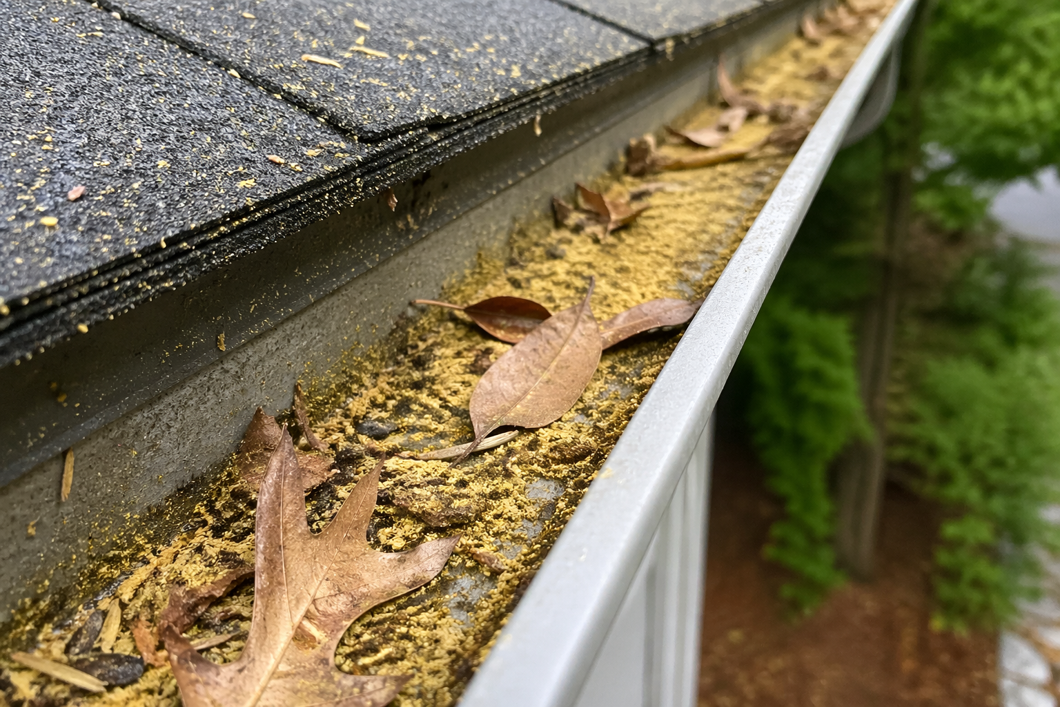 As Pollen Season Ends, It Is Time to Clean Your Gutters