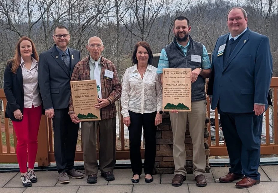 WVAFP Honors Two Generations of Physicians with Top Awards