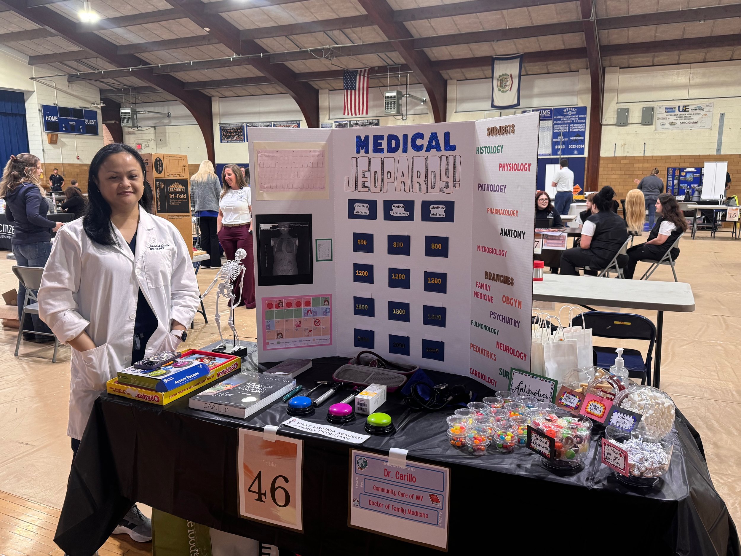 WVAFP at Buckhannon-Upshur Middle School Career Day