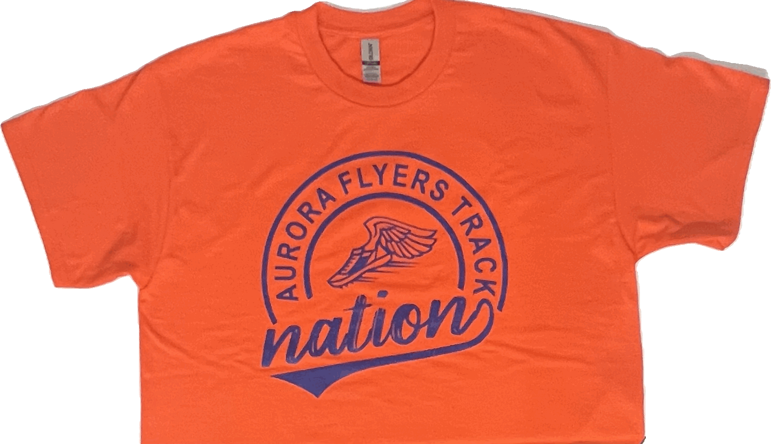 T-Shirt: Aurora Flyers Track Nation