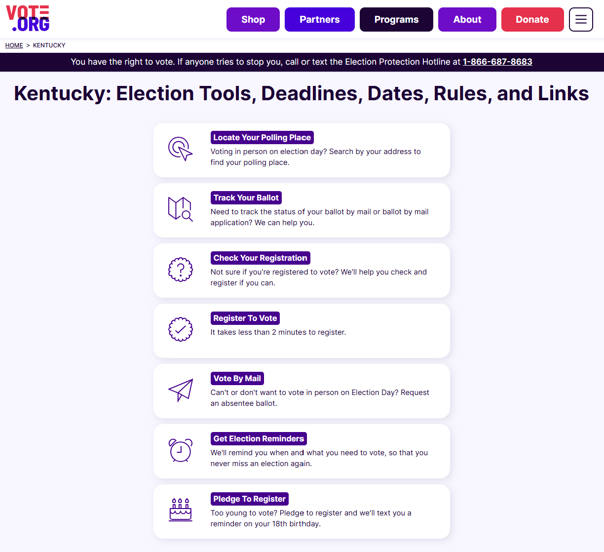 Voter Registration Deadline for Primary Elections